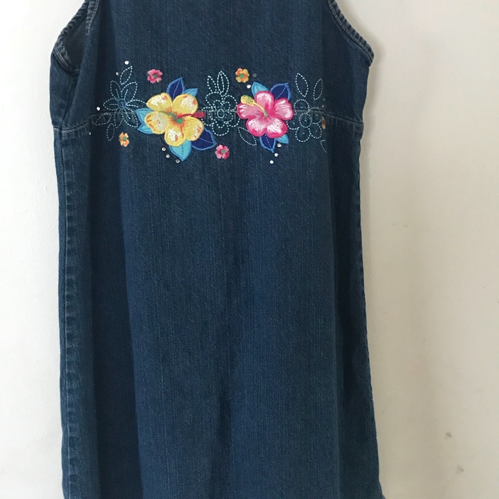 Girl jean dress